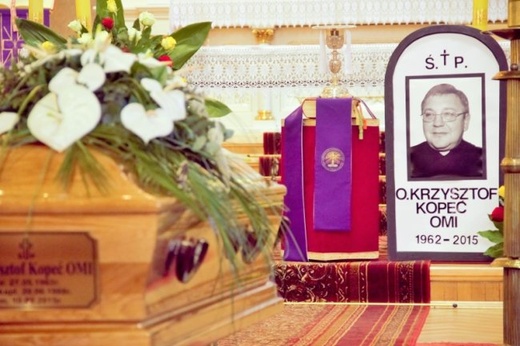 Pożegnanie o. Krzysztofa Kopcia