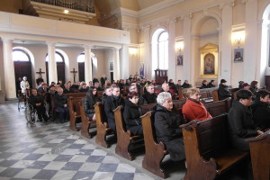 W czasie mszy świętej
