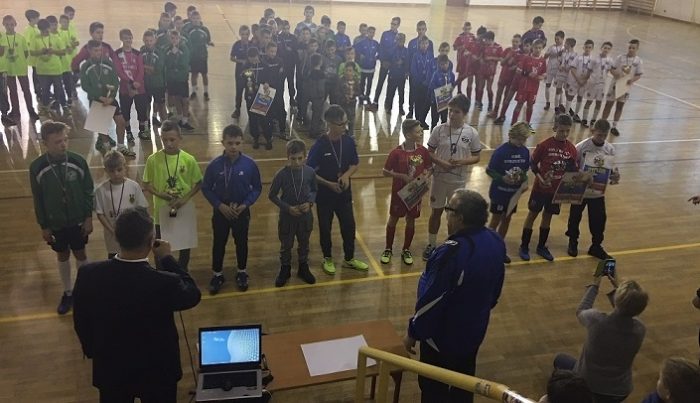 Turniej młodzików  w  halowej piłce nożnej – XIX Memoriał im. Mieczysława Kieronia