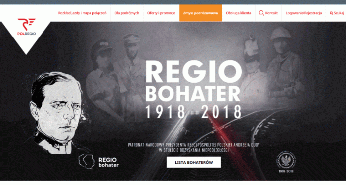 Generał Franciszek Kleeberg bohater spod Kocka zwycięzca plebiscytu zorganizowanego przez POLREGIO