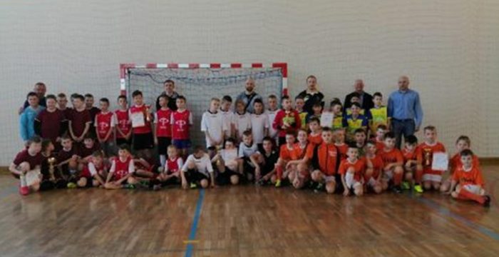 XIV  Turniej Halowej Piłki Nożnej  o Puchar Burmistrza Miasta Kock chłopców rocznik 2009 i młodsi