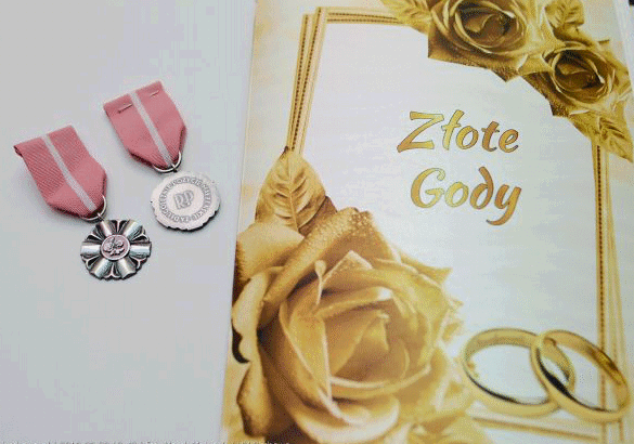 Jubileusz 50 lat w związku małżeńskim