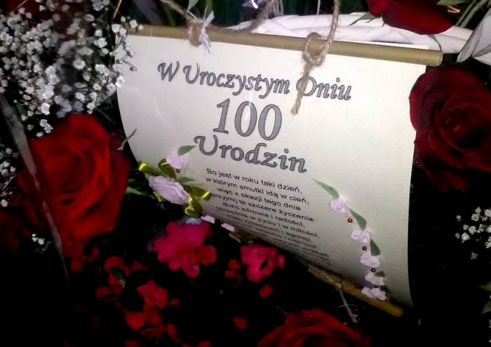 100. rocznica Urodzin Pani Marianny Gomoły