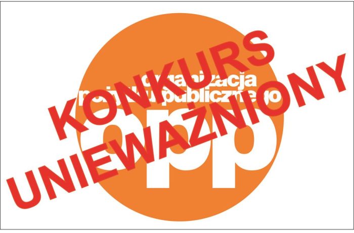Informacja o unieważnieniu otwartego konkursu ofert na realizację zadań publicznych na terenie Gminy Kock w roku 2023
