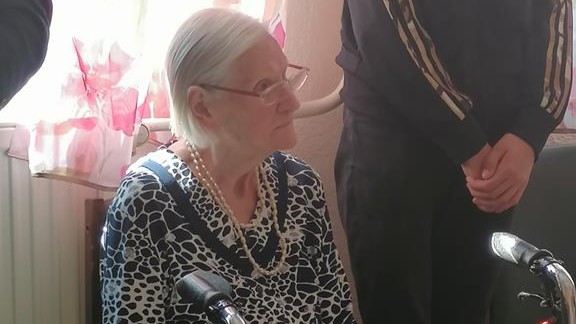 Jubileusz setnych urodzin Pani Ireny Pożarowszczyk