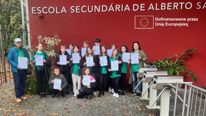 Uczniowie Szkoły Podstawowej z Kocka z wizytą w Portugalii