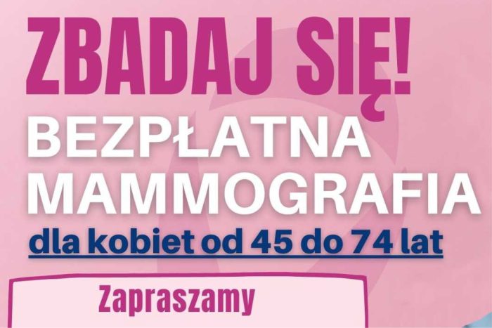 Zapraszamy mieszkanki województwa lubelskiego na bezpłatną mammografię!