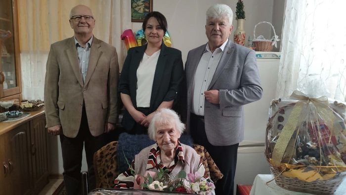 Jubileusz 100 – lecia urodzin mieszkanki Gminy Kock