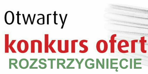 Ogłoszenie wyników otwartego konkursu ofert na realizację zadań publicznych na terenie Gminy Kock w roku 2026