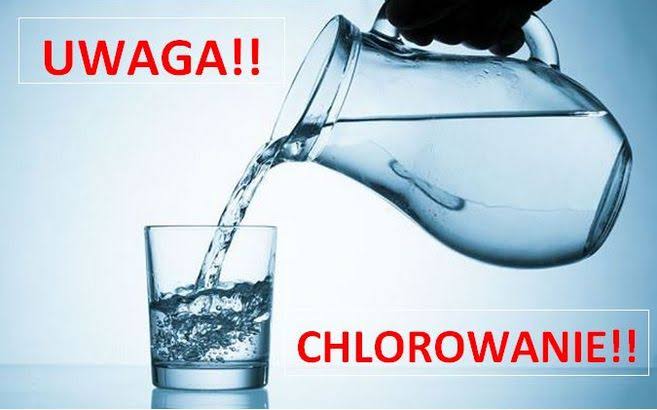 Uwaga! Zwiększone chlorowanie wody!